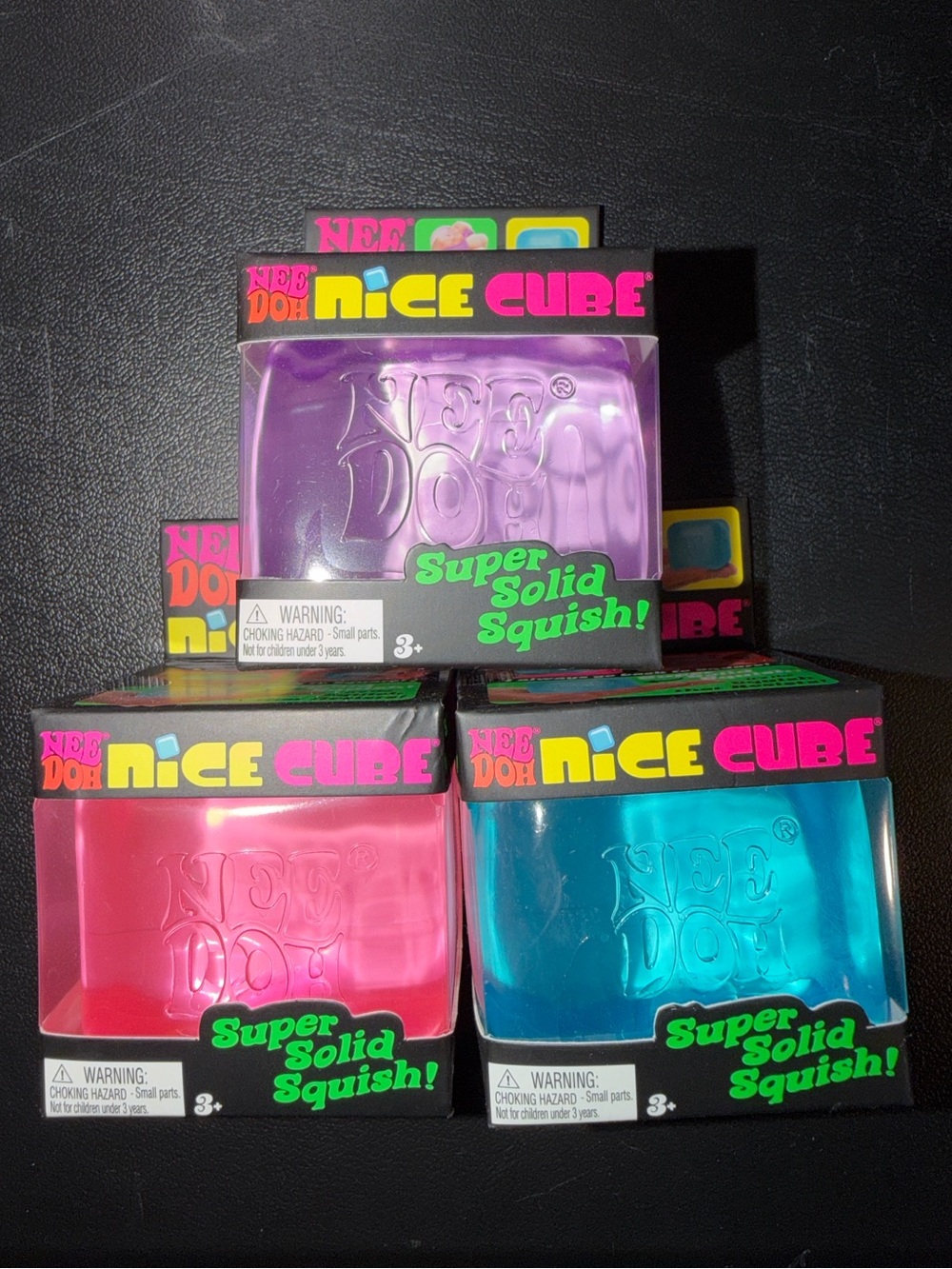 Authentic Schylling Needoh Nice Cubes - Purple, Pink or Blue. Buyers Choice